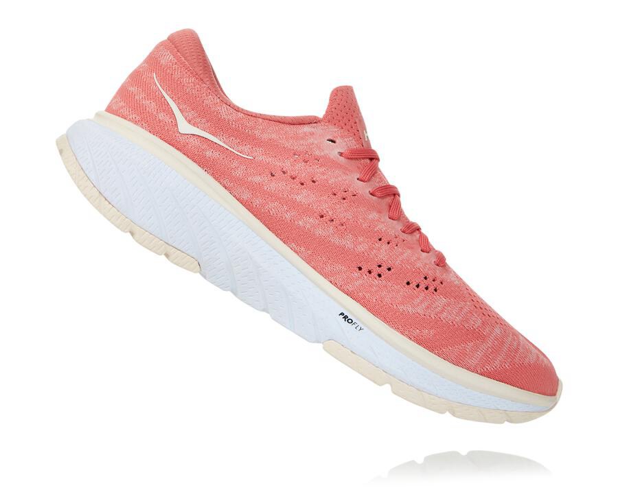 Hoka One One Cavu 3 Promenadskor Dam - Orange/Vita - GSETX-7841